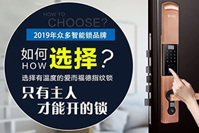 2019，讓自已生活變得幸福，您還缺一把智能鎖！